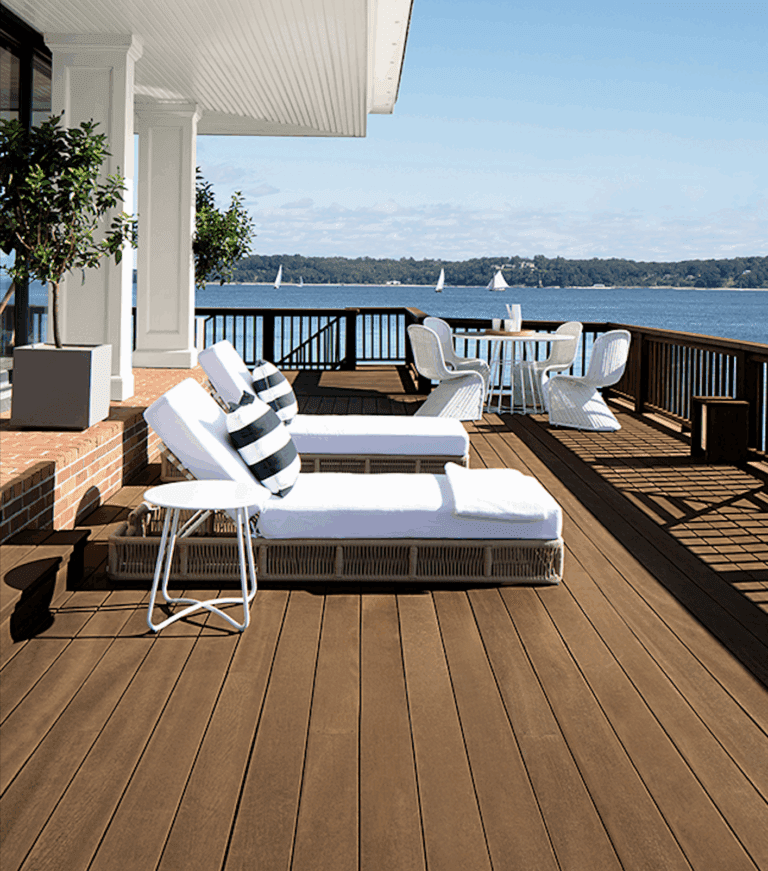 Deck Staining Picture Benjamin Moore Woodluxe